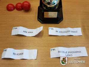 Žreb parov zaključnega turnirja pokala Slovenije 3
